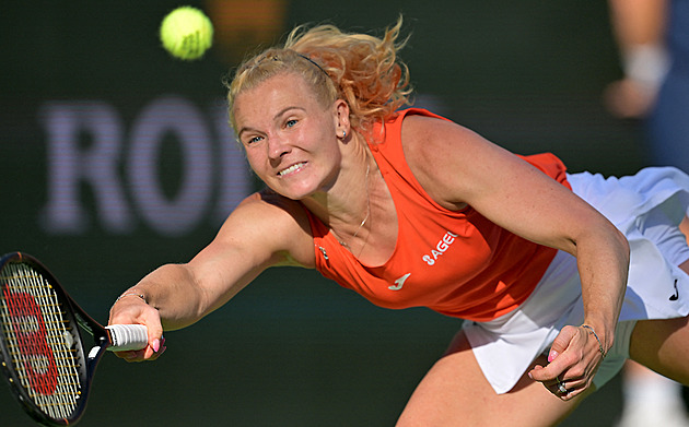 Siniaková v Indian Wells vyřadila obhájkyni titulu, Muchová do osmifinále prosvištěla