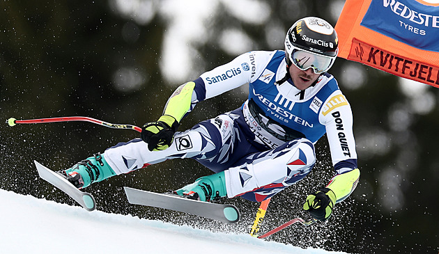 Zabystřanovi poslední super-G v sezoně nevyšel, v Kvitfjellu opět kraloval Paris