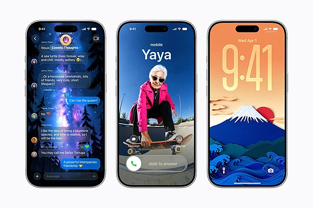 Tyto novinky zamíří do vašich iPhonů. Apple ukázal novou verzi systému iOS