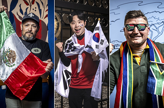Dva domovy, jeden šampionát. Mexičan, Korejec a Jihoafričan o fandění z Česka